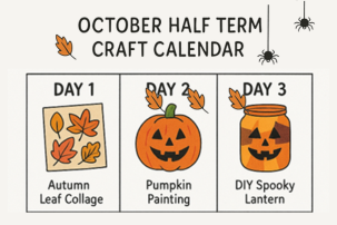 Things to do with the kids this month (October)